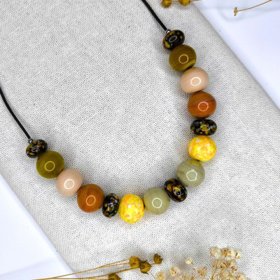 Collier "Tournesol"