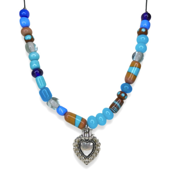 Collier "Cœur ex-voto Gipsy"