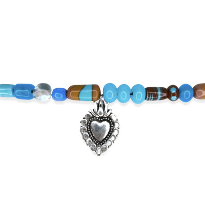 Collier "Cœur ex-voto Gipsy"