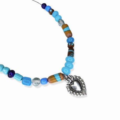 Collier "Cœur ex-voto Gipsy"