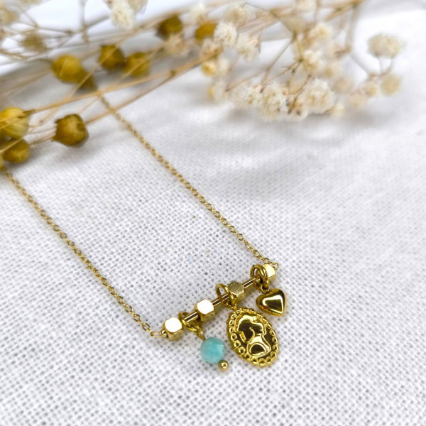 Collier "Médaillon" 2