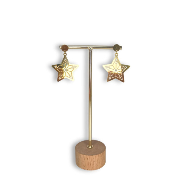 Boucles d'oreilles "Etoiles"