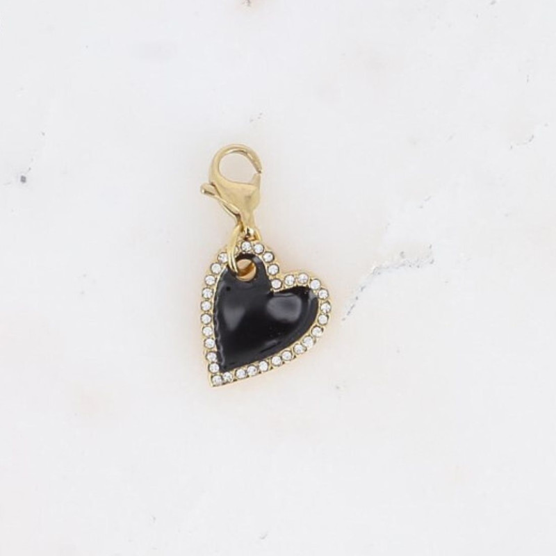 Charm Coeur Noir