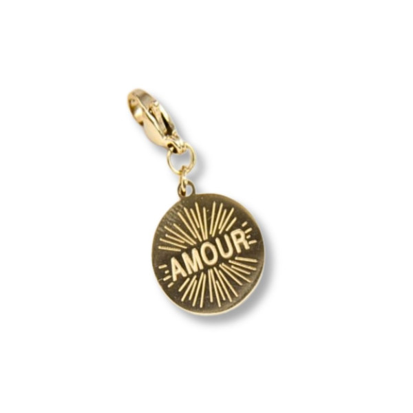 Charm Médaille Amour