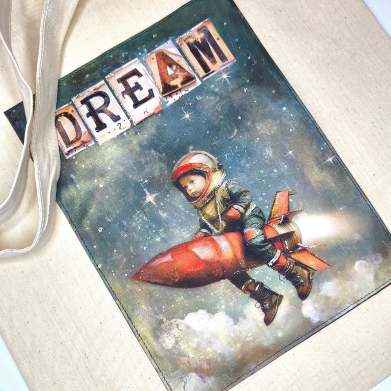 Tote bag "Dream in Space"