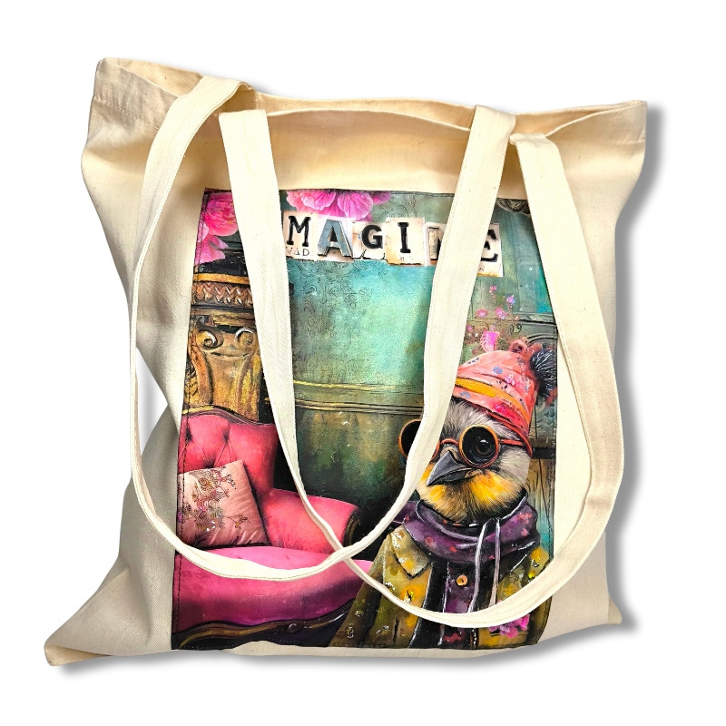 Tote bag "Cool Bird"