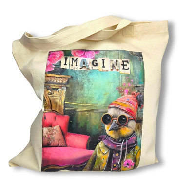 Tote bag "Cool Bird"