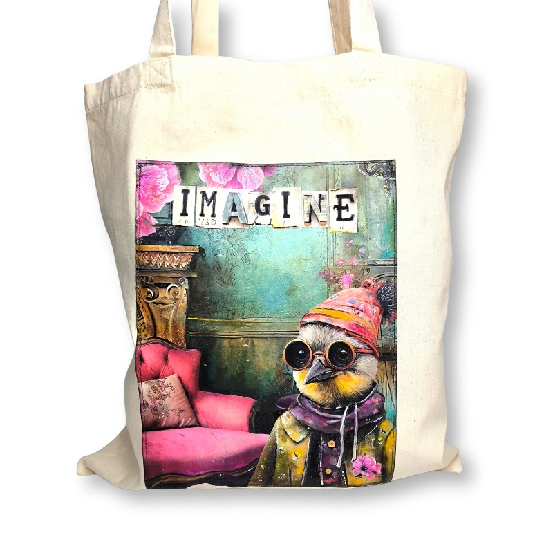 Tote bag "Cool Bird"