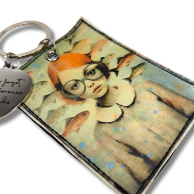 Porte -clés "Clara et la mer"