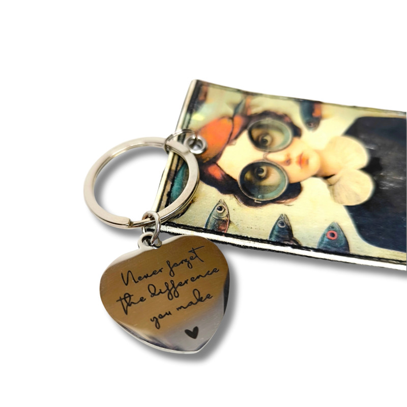 Porte -clés "Josephine et la mer"