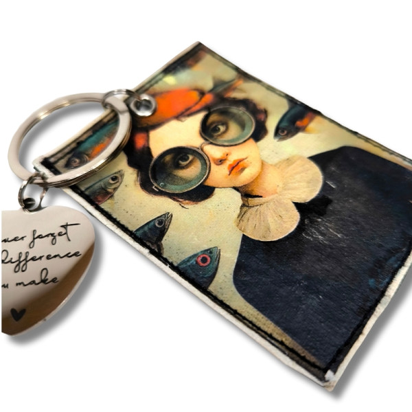 Porte -clés "Josephine et la mer" 2