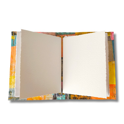 Carnet Coeur Pink fluo