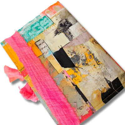 Carnet Coeur Pink fluo