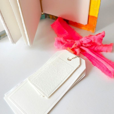 Carnet Coeur Pink fluo